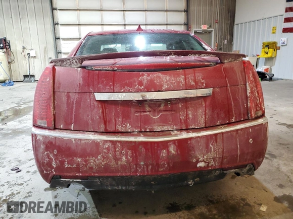 2010 Cadillac CTS Premium with VIN 1G6DS5EV8A0135454, listed as a Copart auction lot 41958365 with 92,994 mi miles and Salvage title. Bid and sale history available at DreamBid. Image 6.