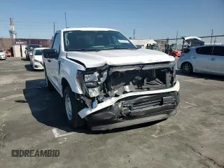 2023 Ford F-150 XL with VIN 1FTMF1CB5PKE11802, listed as a Copart auction lot 46359565 with 38,068 mi miles and Salvage Title. Bid and sale history available at carsss.com. Image 10.
