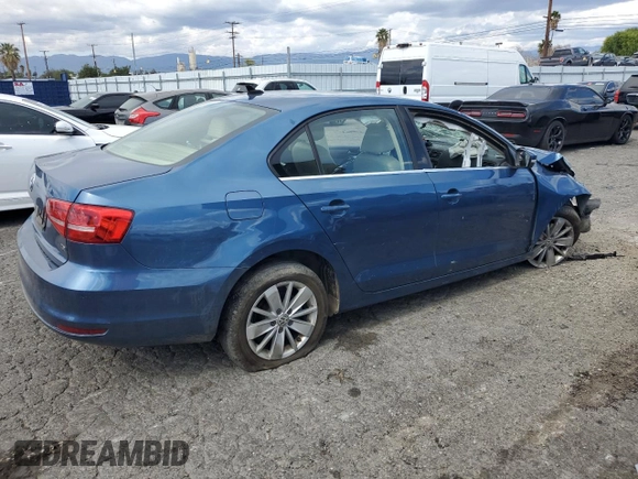 2015 Volkswagen Jetta Sedan 2.0L TDI SEL with VIN 3VWLA7AJ3FM414550, listed as a Copart auction lot 51520815 with 0 mi miles and Salvage Title. Bid and sale history available at carsss.com. Image 3.