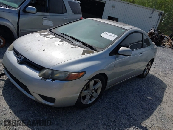 2006 Honda Civic Cpe EX with VIN 2HGFG12856H545079, listed as a IAAI auction lot 42026662 with 177,866 mi miles. Bid and sale history available at carsss.com. Image 2.