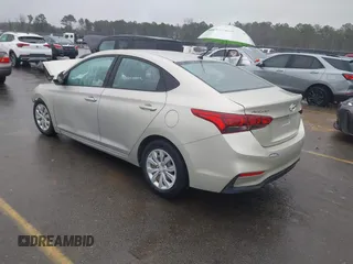 2019 Hyundai Accent SE with VIN 3KPC24A30KE062791, listed as a IAAI auction lot 41608061 with 80,397 mi miles. Bid and sale history available at carsss.com. Image 3.