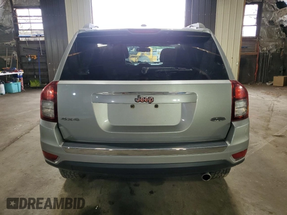 2017 Jeep Compass High Altitude with VIN 1C4NJDEB3HD107441, listed as a Copart auction lot 64303825 with 76,422 mi miles and Salvage title. Bid and sale history available at DreamBid. Image 6.