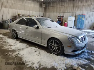 2006 Mercedes-Benz S 55 AMG with VIN WDBNG74J46A467680, listed as a Copart auction lot 42324065 with Not Provided miles and Clean Title. Bid and sale history available at DreamBid. Image 4.
