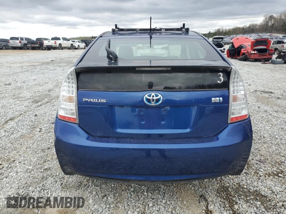 2011 Toyota Prius I with VIN JTDKN3DU3B0283246, listed as a Copart auction lot 50160855 with 228,072 mi miles and Clean Title. Bid and sale history available at carsss.com. Image 6.