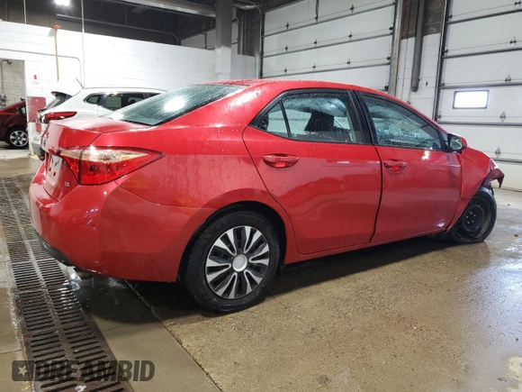 2019 Toyota Corolla L z VIN 2T1BURHE2KC132350, wystawiony jako Copart lot #56700095 z przebiegiem 109 521 mil mil oraz Szkoda całkowita • Salvage title. Historia ofert i sprzedaży dostępna na DreamBid. Obrazek 3.