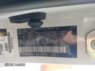2006 Toyota Sienna CE with VIN 5TDZA23CX6S405973, listed as a IAAI auction lot 42088039 with 260,115 mi miles and . Bid and sale history available at DreamBid. Image 9.