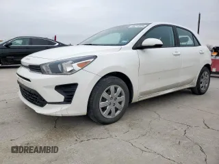 2022 Kia Rio S with VIN 3KPA25AD5NE481858, listed as a Copart auction lot 46214025 with 54,373 mi miles and Salvage Title. Bid and sale history available at DreamBid. Image 1.
