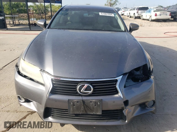 2014 Lexus GS 350 with VIN JTHBE1BL2E5028916, listed as a Copart auction lot 61087894 with 181,210 mi miles and Salvage Title. Bid and sale history available at carsss.com. Image 5.