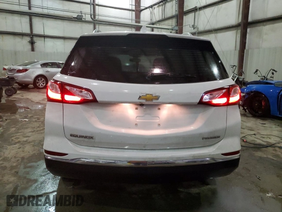 2020 Chevrolet Equinox Premier with VIN 2GNAXNEV2L6164550, listed as a Copart auction lot 88095355 with 132,469 mi miles and Salvage title. Bid and sale history available at DreamBid. Image 6.