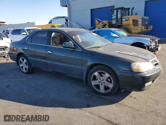 2002 Acura TL Type S w/Navigation with VIN 19UUA56912A008642, listed as a Copart auction lot 72225974 with 153,202 mi miles and Clean Title. Bid and sale history available at carsss.com. Image 4.