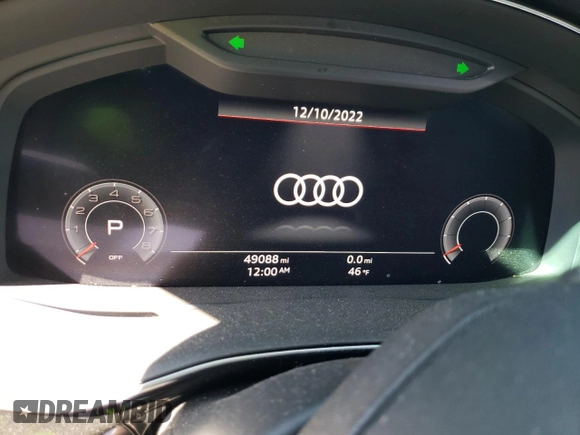 2019 Audi Q8 Premium Plus with VIN WA1EVAF16KD028310, listed as a Copart auction lot 44517773 with 49,088 mi miles. Bid and sale history available at carsss.com. Image 9.
