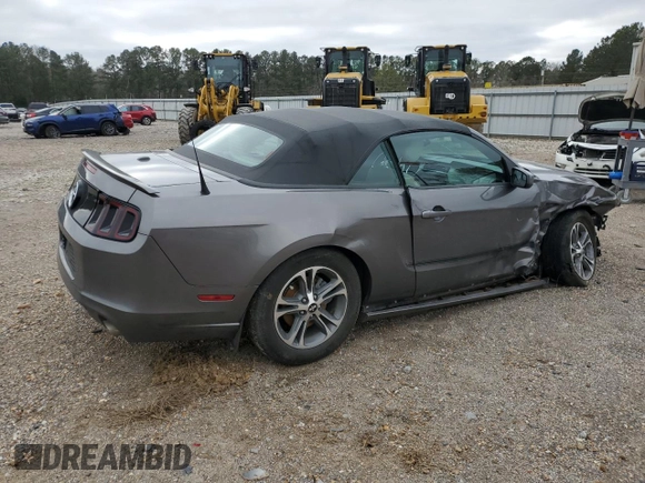 2014 Ford Mustang V6 with VIN 1ZVBP8EM1E5205591, listed as a Copart auction lot 87400314 with 102,002 mi miles and Salvage Title. Bid and sale history available at carsss.com. Image 3.