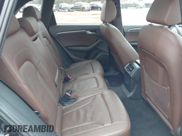 2017 Audi Q5 Premium with VIN WA1C2AFP5HA091896, listed as a IAAI auction lot 41553610 with 124,553 mi miles. Bid and sale history available at carsss.com. Image 8.