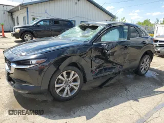 2021 Mazda CX-30 Select z VIN 3MVDMBBL0MM204436, wystawiony jako Copart lot #56799485 z przebiegiem Nie podano mil oraz Szkoda całkowita • Salvage title. Historia ofert i sprzedaży dostępna na DreamBid. Obrazek 1.