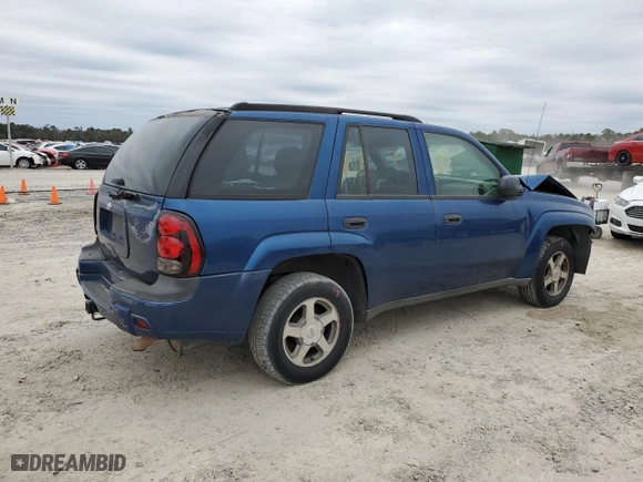 2005 Chevrolet TrailBlazer LS with VIN 1GNDS13S852382991, listed as a Copart auction lot 41814125 with 0 mi miles and Salvage Title. Bid and sale history available at carsss.com. Image 3.