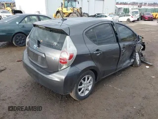 2012 Toyota Prius c One with VIN JTDKDTB31C1029950, listed as a IAAI auction lot 41223112 with 117,660 mi miles. Bid and sale history available at carsss.com. Image 4.