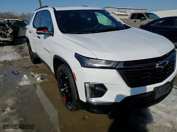 2023 Chevrolet Traverse Premier with VIN 1GNEVKKW9PJ319851, listed as a Copart auction lot 41505995 with 13,959 mi miles and Salvage Title. Bid and sale history available at carsss.com. Image 14.