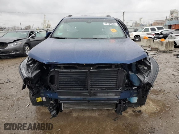2022 GMC Terrain SLE with VIN 3GKALMEV9NL128470, listed as a Copart auction lot 44194835 with 63,385 mi miles and Salvage Title. Bid and sale history available at carsss.com. Image 5.