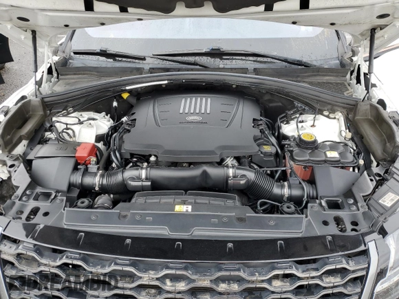 2019 Land Rover Range Rover Velar R-Dynamic SE with VIN SALYL2FV6KA207863, listed as a Copart auction lot 43774575 with 72,184 mi miles and Salvage title. Bid and sale history available at DreamBid. Image 11.