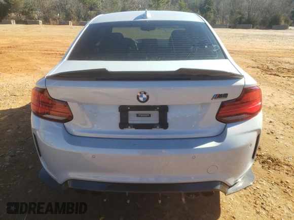2020 BMW M2 Competition with VIN WBS2U7C02L7D76708, listed as a Copart auction lot 88303795 with 49,804 mi miles and Salvage Title. Bid and sale history available at carsss.com. Image 6.
