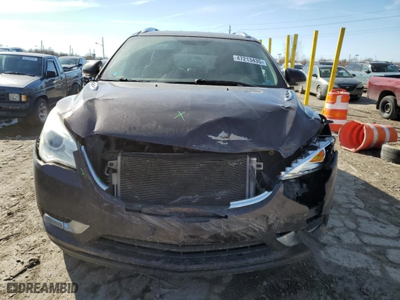 2017 Buick Enclave Leather with VIN 5GAKRBKD4HJ317426, listed as a Copart auction lot 47213435 with 114,563 mi miles and Salvage Title. Bid and sale history available at carsss.com. Image 5.