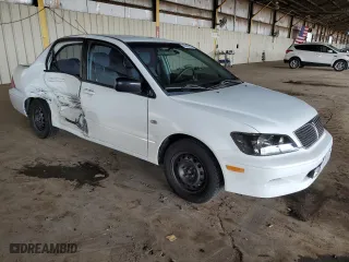 2002 Mitsubishi Lancer ES with VIN JA3AJ26E22U029638, listed as a Copart auction lot 49445635 with 304,063 mi miles and Salvage Title. Bid and sale history available at carsss.com. Image 4.