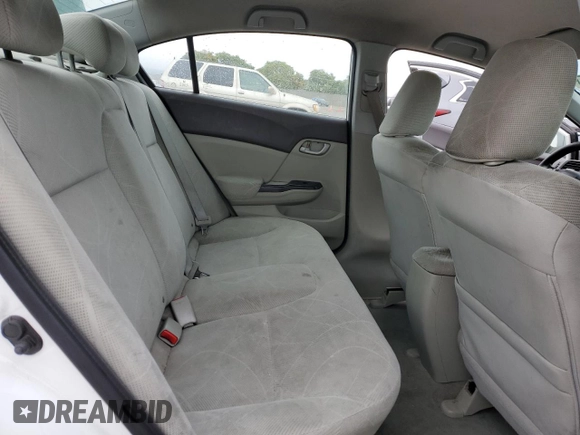 2012 Honda Civic LX z VIN 19XFB2F53CE354965, wystawiony jako Copart lot #59397555 z przebiegiem 181 610 mil mil oraz Szkoda całkowita • Salvage title. Historia ofert i sprzedaży dostępna na DreamBid. Obrazek 10.