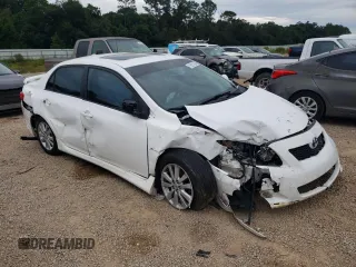 2010 Toyota Corolla with VIN 2T1BU4EE5AC456012, listed as a Copart auction lot 73821094 with 226,126 mi miles and Salvage Title. Bid and sale history available at carsss.com. Image 4.