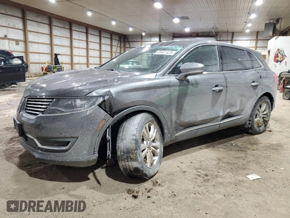 2018 Lincoln MKX Premiere with VIN 2LMPJ6JR8JBL31405, listed as a Copart auction lot 89401425 with 72,507 mi miles and Salvage Title. Bid and sale history available at carsss.com. Image 1.