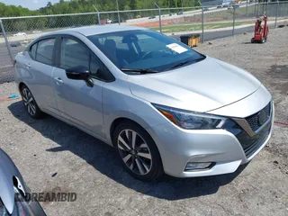 2020 Nissan Versa SR with VIN 3N1CN8FV9LL800855, listed as a IAAI auction lot 42010827 with 64,667 mi miles. Bid and sale history available at carsss.com. Image 1.