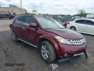 2006 Nissan Murano S z VIN JN8AZ08W66W535315, wystawiony jako IAAI lot #42353010 z przebiegiem 111 708 mil mil oraz . Historia ofert i sprzedaży dostępna na DreamBid. Obrazek 1.