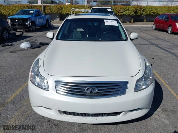 2007 Infiniti G35 Sedan Sport with VIN JNKBV61E27M721381, listed as a IAAI auction lot 41758964 with 143,049 mi miles. Bid and sale history available at carsss.com. Image 11.