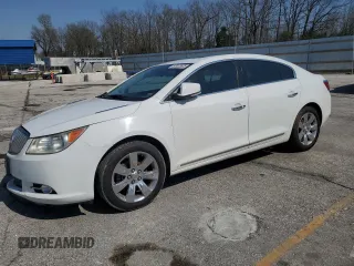 2012 Buick LaCrosse Premium 2 with VIN 1G4GF5E33CF194503, listed as a Copart auction lot 52022635 with 118,596 mi miles and Salvage title. Bid and sale history available at DreamBid. Image 1.