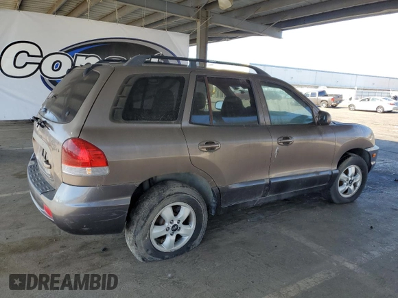 2005 Hyundai Santa Fe GLS with VIN KM8SC13D75U912706, listed as a Copart auction lot 57878555 with 134,565 mi miles and Clean title. Bid and sale history available at DreamBid. Image 3.