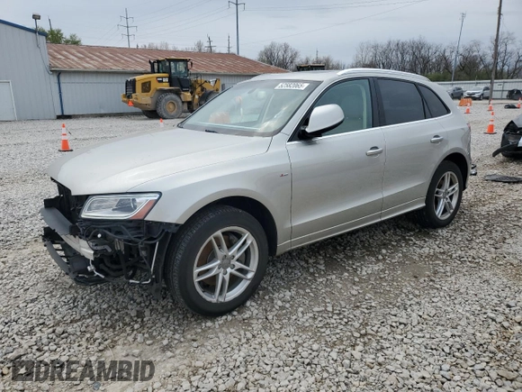 2016 Audi Q5 Prestige with VIN WA1W7AFP1GA025729, listed as a Copart auction lot 52582065 with 103,021 mi miles and Salvage Title. Bid and sale history available at carsss.com. Image 1.
