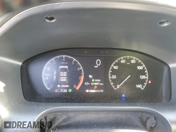 2024 Honda HR-V Sport with VIN 3CZRZ1H59RM751315, listed as a Copart auction lot 52126315 with 14,897 mi miles and Salvage title. Bid and sale history available at DreamBid. Image 9.