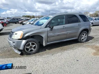 2006 Chevrolet Equinox LT with VIN 2CNDL63F366203228, listed as a Copart auction lot 48918555 with 243,419 mi miles and Salvage Title. Bid and sale history available at carsss.com. Image 1.
