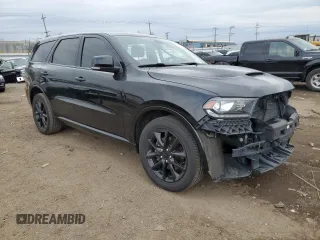 2018 Dodge Durango R/T with VIN 1C4SDJCT7JC255771, listed as a Copart auction lot 50936705 with 69,613 mi miles and Salvage title. Bid and sale history available at DreamBid. Image 4.