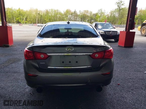 2015 Infiniti Q50 Premium z VIN JN1BV7AR3FM422042, wystawiony jako IAAI lot #42258784 z przebiegiem 72 030 mil mil oraz . Historia ofert i sprzedaży dostępna na DreamBid. Obrazek 16.