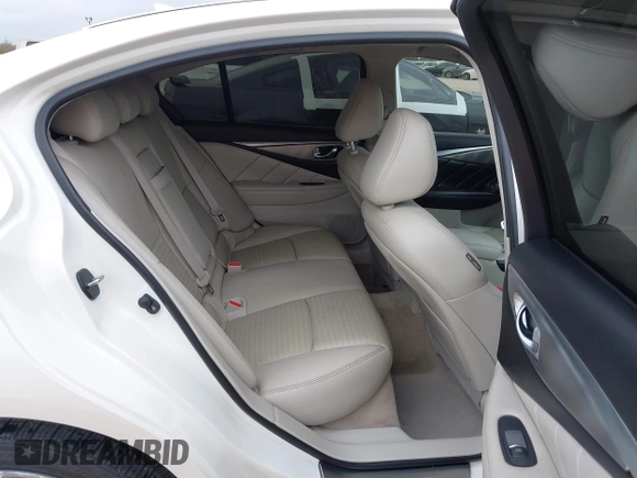 2020 Infiniti Q50 Luxe with VIN JN1EV7AP4LM200455, listed as a IAAI auction lot 41514036 with 76,441 mi miles and . Bid and sale history available at DreamBid. Image 8.