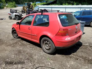 1999 Volkswagen Golf z VIN WVWBC31J1XW357994, wystawiony jako Copart lot #60281374 z przebiegiem 102 806 mil mil oraz Szkoda całkowita • Salvage title. Historia ofert i sprzedaży dostępna na DreamBid. Obrazek 2.