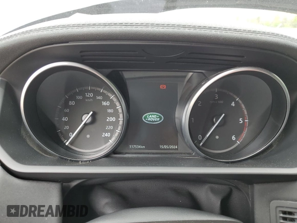 2017 Land Rover Discovery HSE with VIN SALRRBBK4HA021231, listed as a Copart auction lot 54582554 with 117,534 mi miles. Bid and sale history available at carsss.com. Image 9.