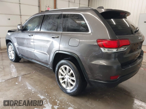 2021 Jeep Grand Cherokee Laredo X with VIN 1C4RJEAG4MC713856, listed as a IAAI auction lot 42446805 with 105,611 mi miles and . Bid and sale history available at DreamBid. Image 3.
