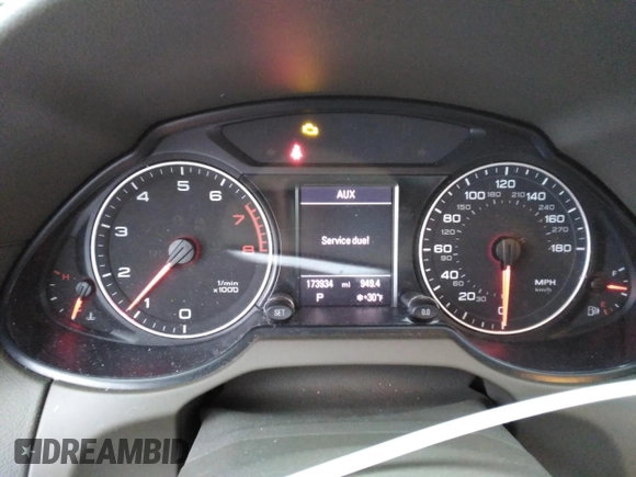 2011 Audi Q5 Premium Plus with VIN WA1LFAFP2BA109931, listed as a Copart auction lot 89148655 with 173,934 mi miles and Salvage Title. Bid and sale history available at DreamBid. Image 9.