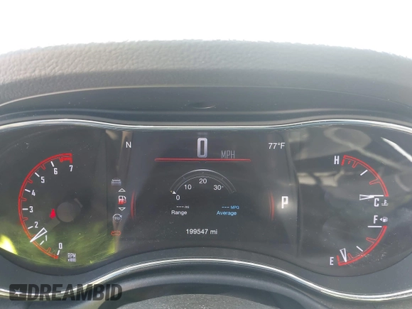 2016 Dodge Durango Limited with VIN 1C4RDJDG9GC433365, listed as a IAAI auction lot 41751149 with 199,547 mi miles and . Bid and sale history available at DreamBid. Image 7.