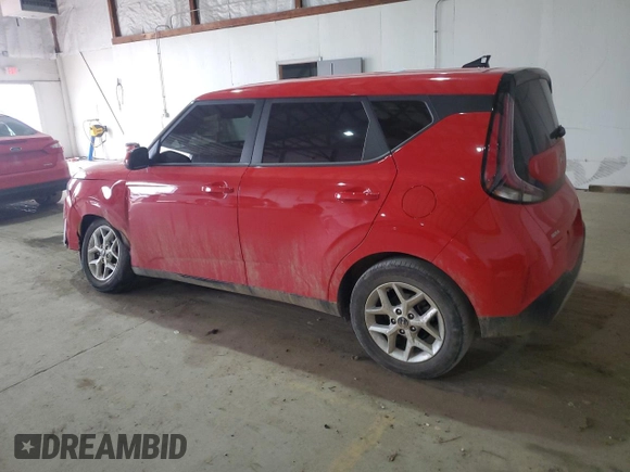 2024 Kia Soul S with VIN KNDJ23AU5R7221549, listed as a Copart auction lot 47865015 with 19,799 mi miles and Salvage Title. Bid and sale history available at DreamBid. Image 2.