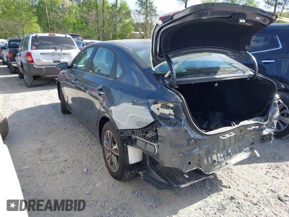2024 Kia Forte LXS with VIN 3KPF24AD6RE788154, listed as a IAAI auction lot 42033849 with 4,315 mi miles and . Bid and sale history available at DreamBid. Image 3.