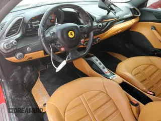 2016 Ferrari 488 z VIN ZFF79ALA0G0214884, wystawiony jako Copart lot #75584254 z przebiegiem 6149 mil mil oraz Szkody całkowita. Historia ofert i sprzedaży dostępna na DreamBid. Obrazek 8.