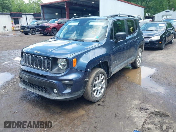 2022 Jeep Renegade Latitude with VIN ZACNJDB13NPN96980, listed as a IAAI auction lot 42526861 with 46,416 mi miles and . Bid and sale history available at DreamBid. Image 2.