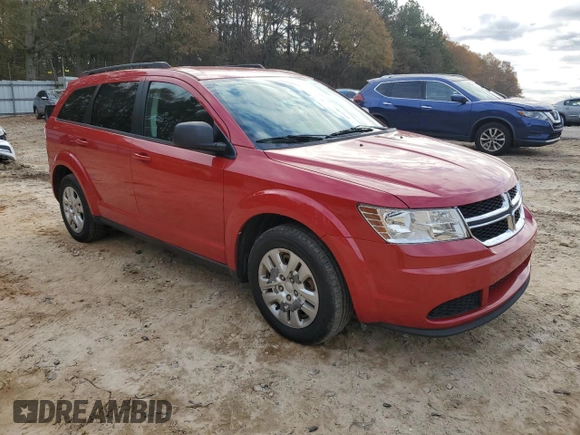 2016 Dodge Journey SE with VIN 3C4PDCAB3GT166496, listed as a Copart auction lot 84995054 with 121,494 mi miles and Salvage Title. Bid and sale history available at carsss.com. Image 4.